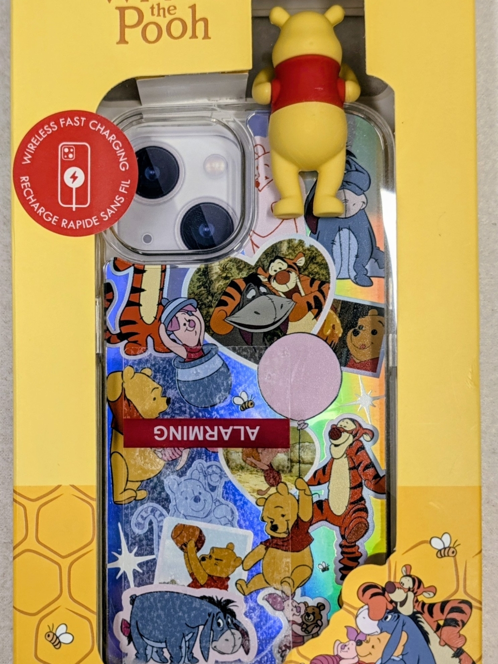 Disney Winnie Pooh iPhone 13/14/15 Case w/ 3D Tech Buddy Skinnydip NIB